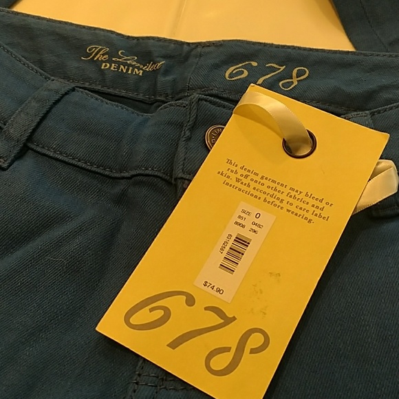 The Limited 678 Color Dyed Skinny Jeans - Picture 2 of 2